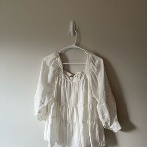 Elegant White Women's Top